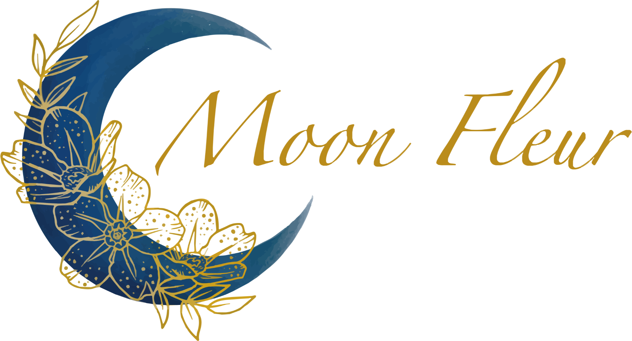 moon fleur logo rectangle colour moon fleur logo rectangle colour